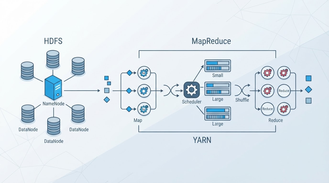 HDFS 与 MapReduce 详解：存储架构、高可用与 YARN 运行流程