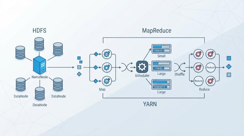 HDFS 与 MapReduce 详解：存储架构、高可用与 YARN 运行流程