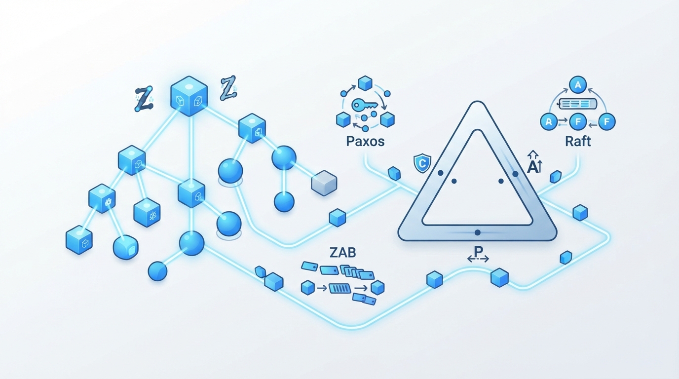 ZooKeeper 与分布式一致性：从 CAP 到 Paxos、Raft、ZAB